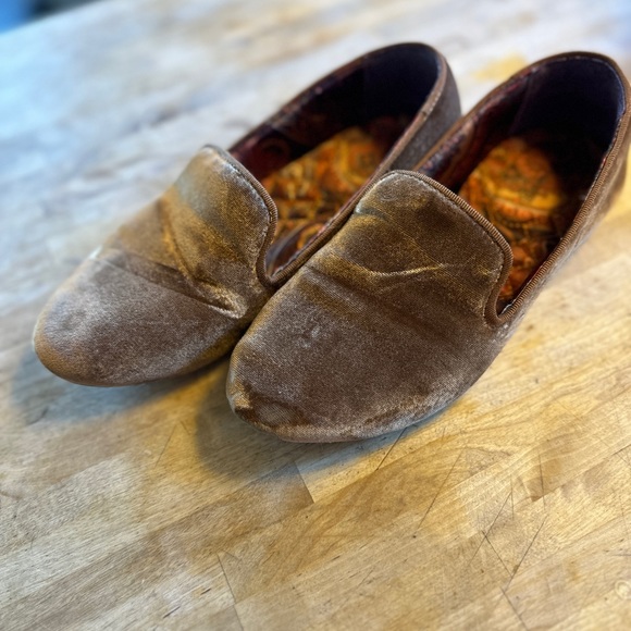 Birdies The Starling velvet flats - Picture 3 of 5